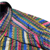(designers) 1990'S～ MADE IN ITALY MISSONI SPORT PATTERNED STRIPE SHIRT