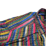 (designers) 1990'S～ MADE IN ITALY MISSONI SPORT PATTERNED STRIPE SHIRT