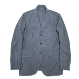 (DESIGNERS) MADE IN JAPAN TEATORA PACKABLE 3 BUTTON NYLON BLAZER JACKET