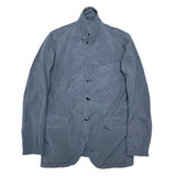 (DESIGNERS) MADE IN JAPAN TEATORA PACKABLE 3 BUTTON NYLON BLAZER JACKET