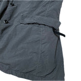 (DESIGNERS) MADE IN JAPAN TEATORA PACKABLE 3 BUTTON NYLON BLAZER JACKET