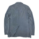 (DESIGNERS) MADE IN JAPAN TEATORA PACKABLE 3 BUTTON NYLON BLAZER JACKET