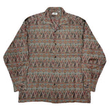 (DESIGNERS) 1990'S～ MADE IN JAPAN JUN MEN TOTAL PATTERN LOOP COLLAR BOX SHIRT
