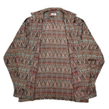 (DESIGNERS) 1990'S～ MADE IN JAPAN JUN MEN TOTAL PATTERN LOOP COLLAR BOX SHIRT