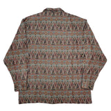 (DESIGNERS) 1990'S～ MADE IN JAPAN JUN MEN TOTAL PATTERN LOOP COLLAR BOX SHIRT