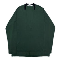 (DESIGNERS) MADE IN JAPAN SUNSEA DEEP V NECK SHIRT WITH WRAP POCKET