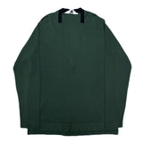 (DESIGNERS) MADE IN JAPAN SUNSEA DEEP V NECK SHIRT WITH WRAP POCKET