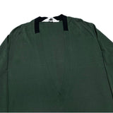 (DESIGNERS) MADE IN JAPAN SUNSEA DEEP V NECK SHIRT WITH WRAP POCKET