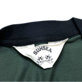(DESIGNERS) MADE IN JAPAN SUNSEA DEEP V NECK SHIRT WITH WRAP POCKET