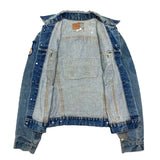 (VINTAGE) 1970'S～ Levi's 70505 BIG E DENIM TRUCKER JACKET WITH PAINT, PATCH