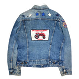 (VINTAGE) 1970'S～ Levi's 70505 BIG E DENIM TRUCKER JACKET WITH PAINT, PATCH