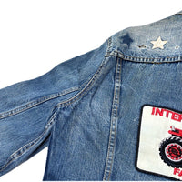 (VINTAGE) 1970'S～ Levi's 70505 BIG E DENIM TRUCKER JACKET WITH PAINT, PATCH