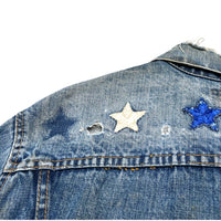 (VINTAGE) 1970'S～ Levi's 70505 BIG E DENIM TRUCKER JACKET WITH PAINT, PATCH