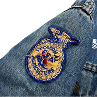 (VINTAGE) 1970'S～ Levi's 70505 BIG E DENIM TRUCKER JACKET WITH PAINT, PATCH