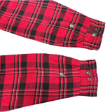 (VINTAGE) 2000'S～ ROUGHSHOD PLAID PATTERN QUILTING LINED HOODED FLANNEL SHIRT