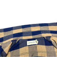 (VINTAGE) 1990'S～ MADE IN USA ST JOHN'S BAY BLOCK CHECKERED HEAVY FLANNEL SHIRT