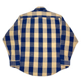 (VINTAGE) 1990'S～ MADE IN USA ST JOHN'S BAY BLOCK CHECKERED HEAVY FLANNEL SHIRT