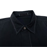 (DESIGNERS) 2000'S～ ISSEY MIYAKE MEN WHITE TAG OVER DYED SHIRT