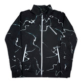 (VINTAGE) 2018 OAKLEY TOTAL PATTERN PRINT SOFTSHELL TRACK JACKET 18FW