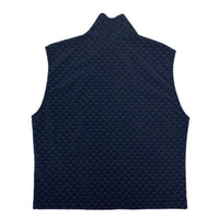 (DESIGNERS) 1990'S～ EMPORIO ARMANI TOTAL PATTERN ZIP UP NYLON VEST