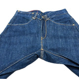 (DESIGNERS) 2007 MADE IN TUNISIA Levi's RED 3D CUT DENIM PANTS