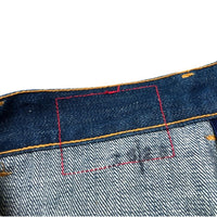 (DESIGNERS) 2007 MADE IN TUNISIA Levi's RED 3D CUT DENIM PANTS