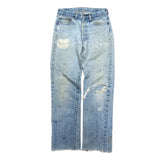 (VINTAGE) 1980'S～ Levi's 501 RED LINE DISTRESSED DENIM PANTS