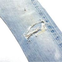 (VINTAGE) 1980'S～ Levi's 501 RED LINE DISTRESSED DENIM PANTS