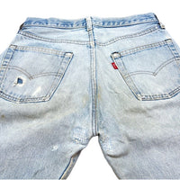 (VINTAGE) 1980'S～ Levi's 501 RED LINE DISTRESSED DENIM PANTS