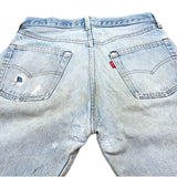 (VINTAGE) 1980'S～ Levi's 501 RED LINE DISTRESSED DENIM PANTS
