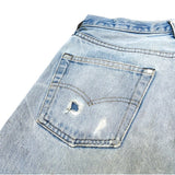 (VINTAGE) 1980'S～ Levi's 501 RED LINE DISTRESSED DENIM PANTS