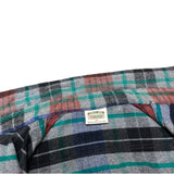 (VINTAGE) 1990'S～ FIVE BROTHER PLAID PATTERN HEAVY FLANNEL SHIRT