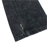 (designers) 1990'S～ MADE IN ITALY HELMUT LANG 5 POCKET YARN DYED BLACK DENIM PANTS