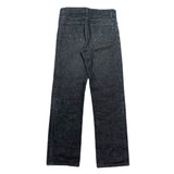 (designers) 1990'S～ MADE IN ITALY HELMUT LANG 5 POCKET YARN DYED BLACK DENIM PANTS