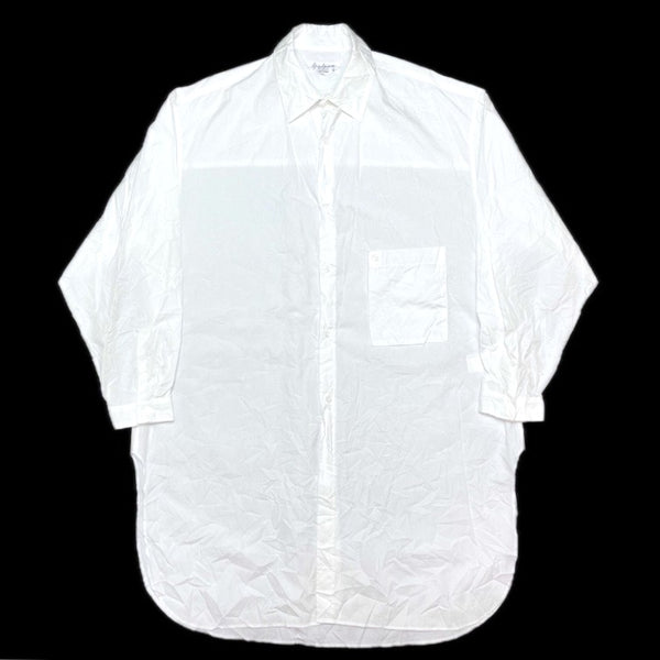 (DESIGNERS) 2000'S～ MADE IN JAPAN YOHJI YAMAMOTO POUR HOMME LONG LENGTH DRESS SHIRT