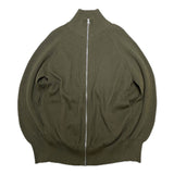 (designers) 2021 MADE IN ITALY MAISON MARGIELA MM6 DRIVER'S KNIT TYPE ZIP UP PONCHO