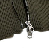 (designers) 2021 MADE IN ITALY MAISON MARGIELA MM6 DRIVER'S KNIT TYPE ZIP UP PONCHO