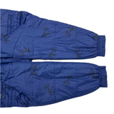 (designers) 1980'S～ HAI SPORTING GEAR LOGO TOTAL PATTERN PRINT PADDED JACKET WITH HOOD