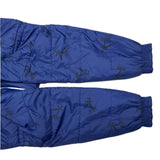 (designers) 1980'S～ HAI SPORTING GEAR LOGO TOTAL PATTERN PRINT PADDED JACKET WITH HOOD