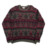 (vintage) 1950'S～ MADE IN USA McGREGOR TOTAL PATTERN MOHAIR KNIT AS IS