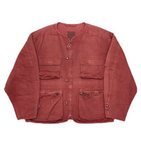 (DESIGNERS) 1980'S～ PAZZO COLLARLESS ZIP UP JACKET WITH 3D POCKET