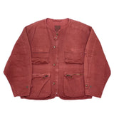 (DESIGNERS) 1980'S～ PAZZO COLLARLESS ZIP UP JACKET WITH 3D POCKET