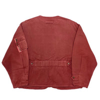 (DESIGNERS) 1980'S～ PAZZO COLLARLESS ZIP UP JACKET WITH 3D POCKET