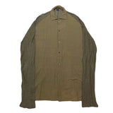 (DESIGNERS) 2000'S～ MADE IN JAPAN Y's MATERIAL PANELED DESIGN LONG LENGTH SHIRT