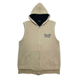 (designers) 1996/1997 MADE IN JAPAN UNDER COVER JESUS BUILT MY HOT ROD ZIP UP SLEEVELESS HOODIE SWEAT SHIRT VEST