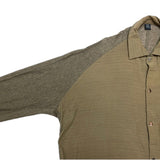 (DESIGNERS) 2000'S～ MADE IN JAPAN Y's MATERIAL PANELED DESIGN LONG LENGTH SHIRT