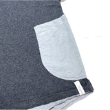 (DESIGNERS) MADE IN JAPAN Alexander Lee Chang LAYERED STYLE DESIGN SHIRT WITH WRAPPED POCKET