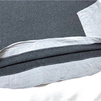 (DESIGNERS) MADE IN JAPAN Alexander Lee Chang LAYERED STYLE DESIGN SHIRT WITH WRAPPED POCKET