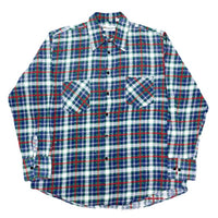 (VINTAGE) 1980'S～ HIGHLANDER FLANNEL PLAID PATTERN PRINT FLANNEL SHIRT