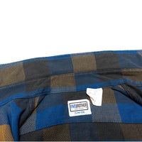 (VINTAGE) 1980'S～ MADE IN USA FIVE BROTHER BLOCK CHECKERED HEAVY FLANNEL SHIRT